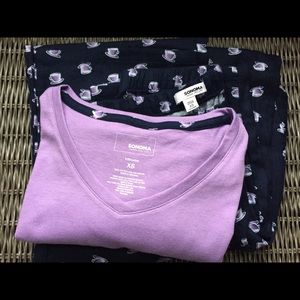 Sonoma pajama set